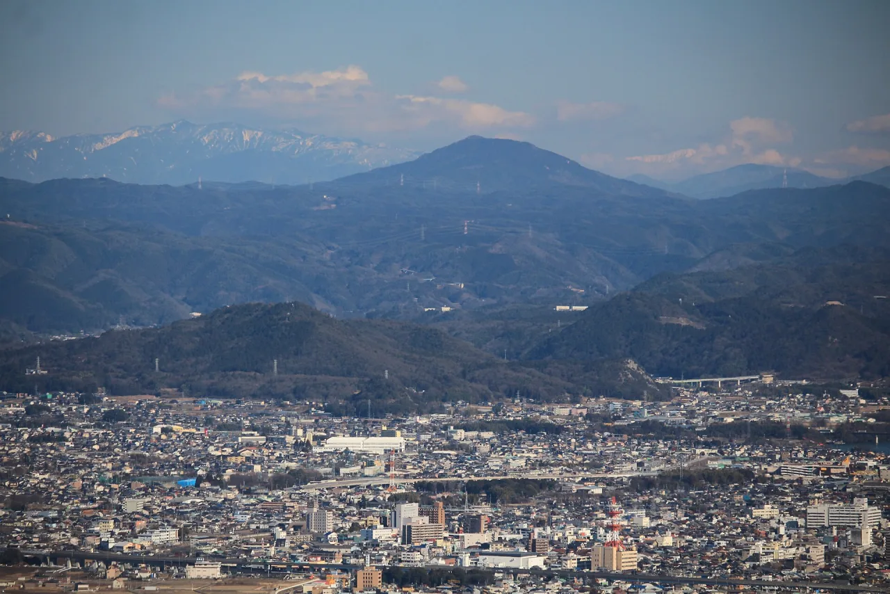 笠置山モーターパーク周辺の風景（Mount Kasagi (Gifu)）