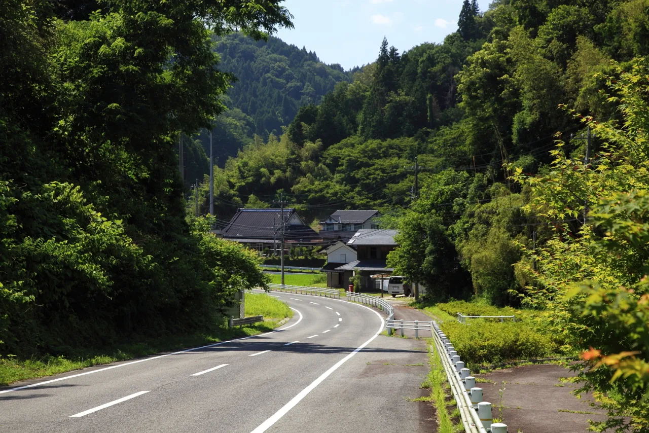 小原周辺の風景(View of Ichiba-cho, Toyota 2011)